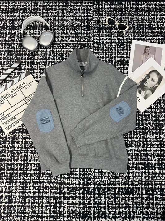 Cowboy patchwork stand collar guard