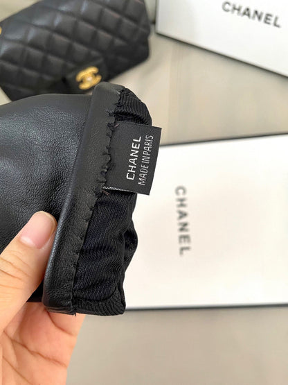 New women's high-end sheepskin gloves