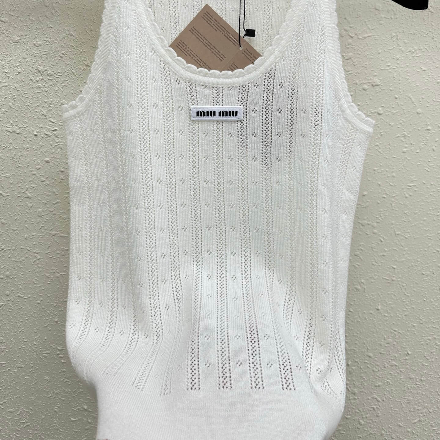 Minimalist Cut-Out U-Neck Vest