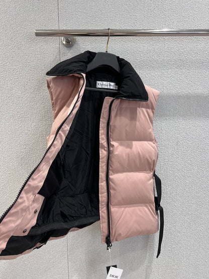 25Fw new Alpine skiing limited edition buckle waistband cotton vest