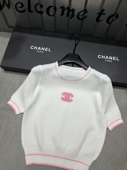 New  flocked short sleeves