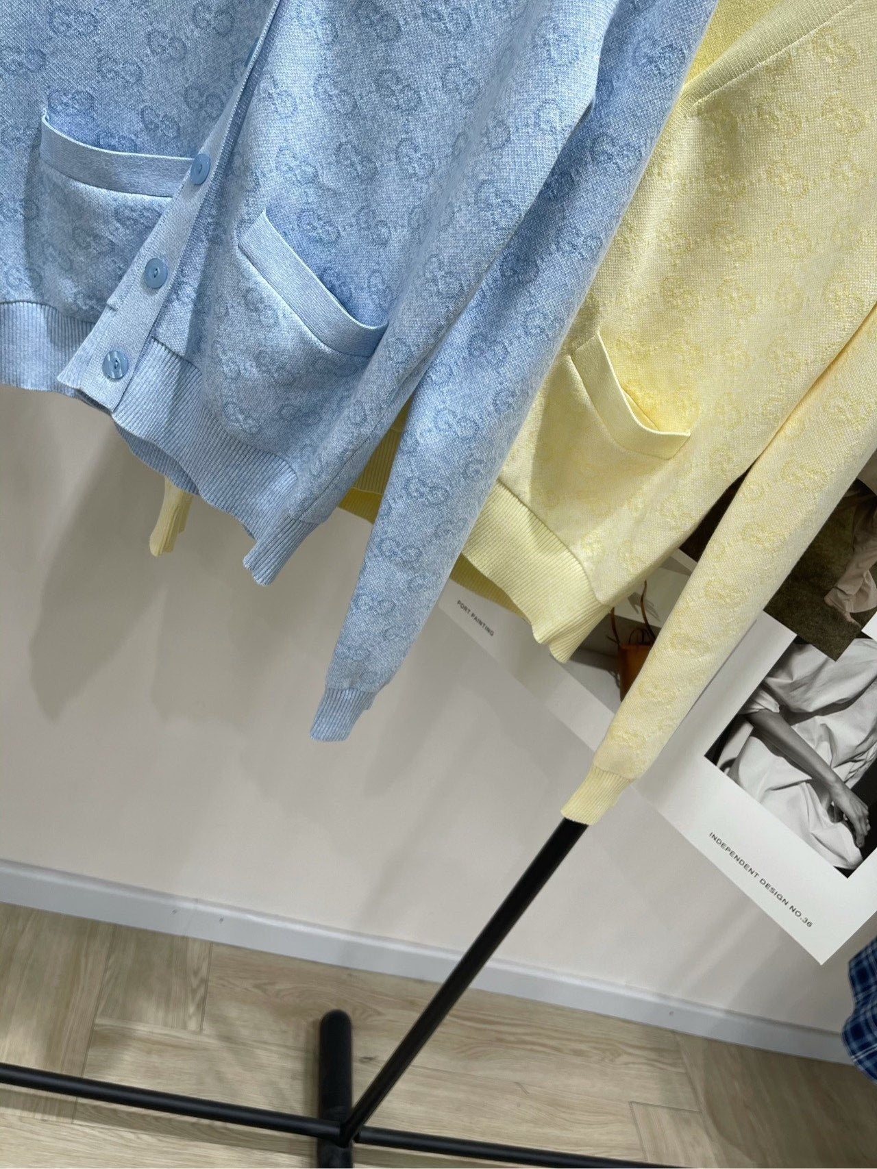 25ss Spring and Summer GU Gentle Knitted Cardigan