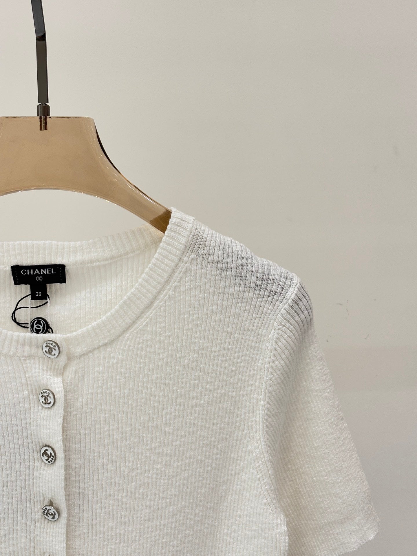 25ss early spring new slim fit knitted short sleeves