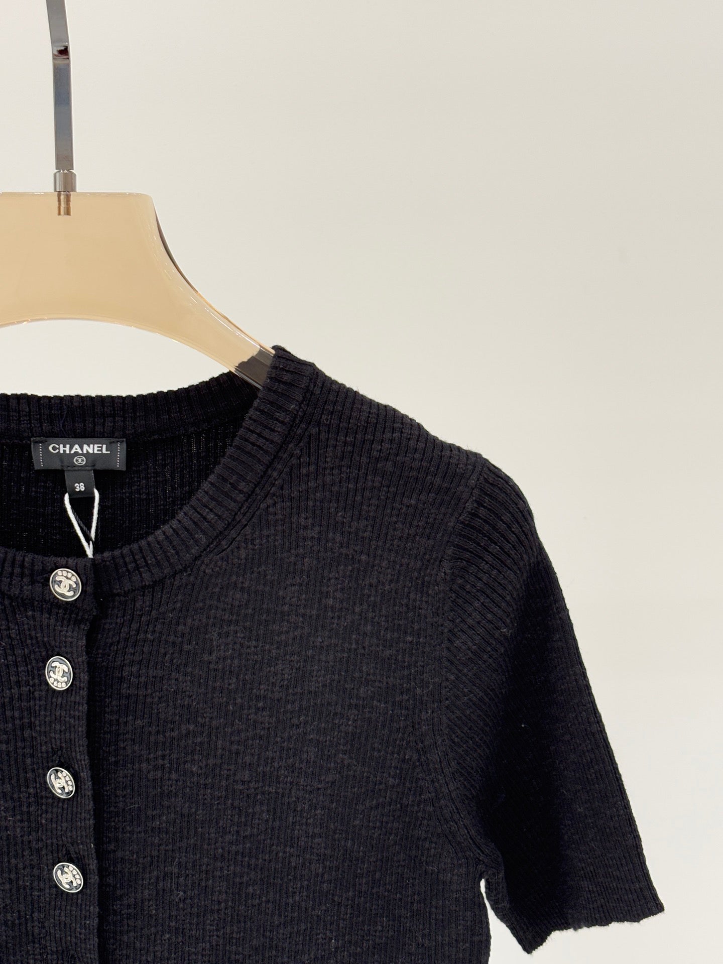 25ss early spring new slim fit knitted short sleeves