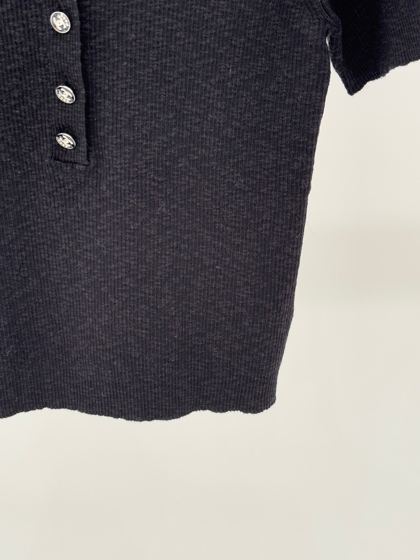 25ss early spring new slim fit knitted short sleeves