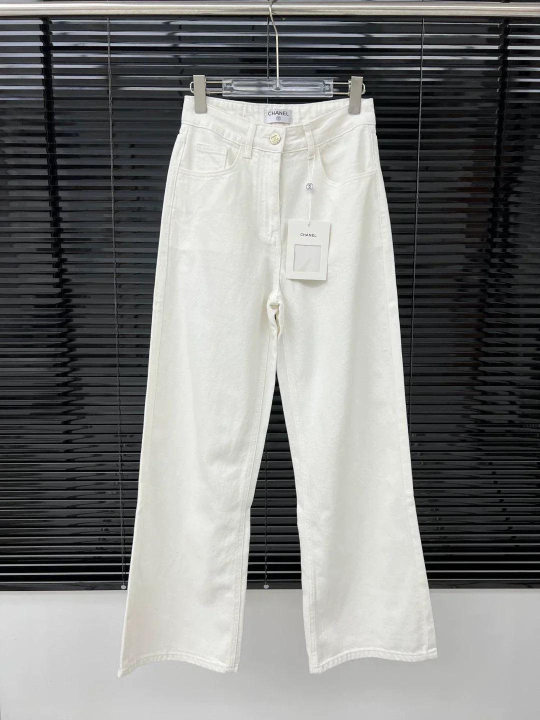 25ss gradient sequined back pocket jeans