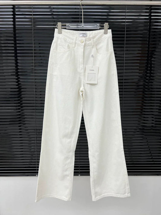 25ss gradient sequined back pocket jeans