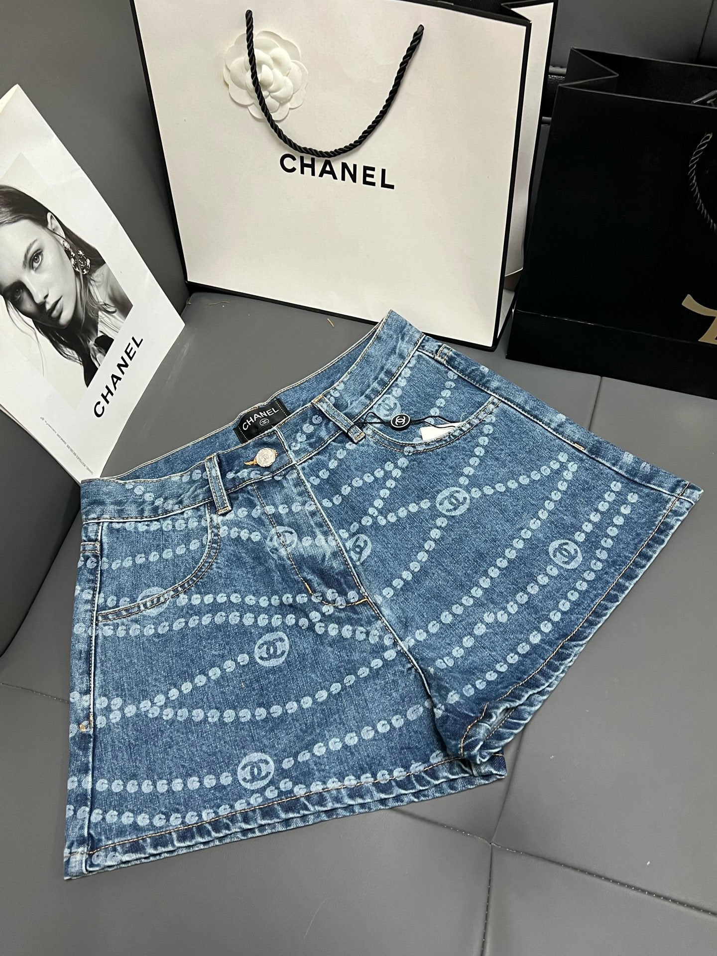25ss new spring and summer denim shorts