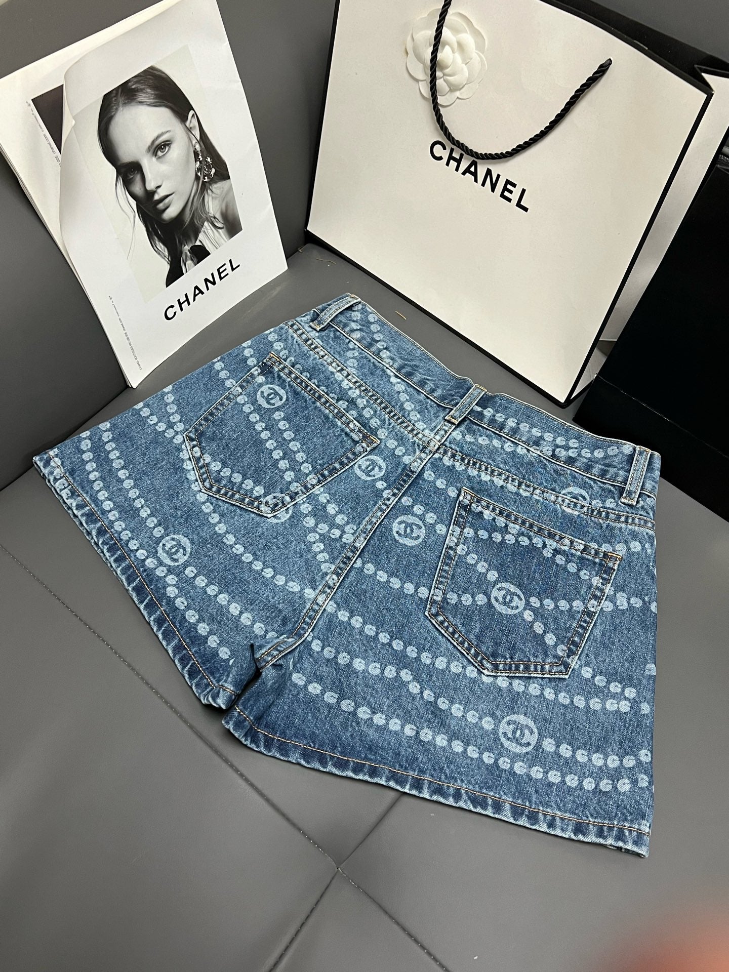 25ss new spring and summer denim shorts