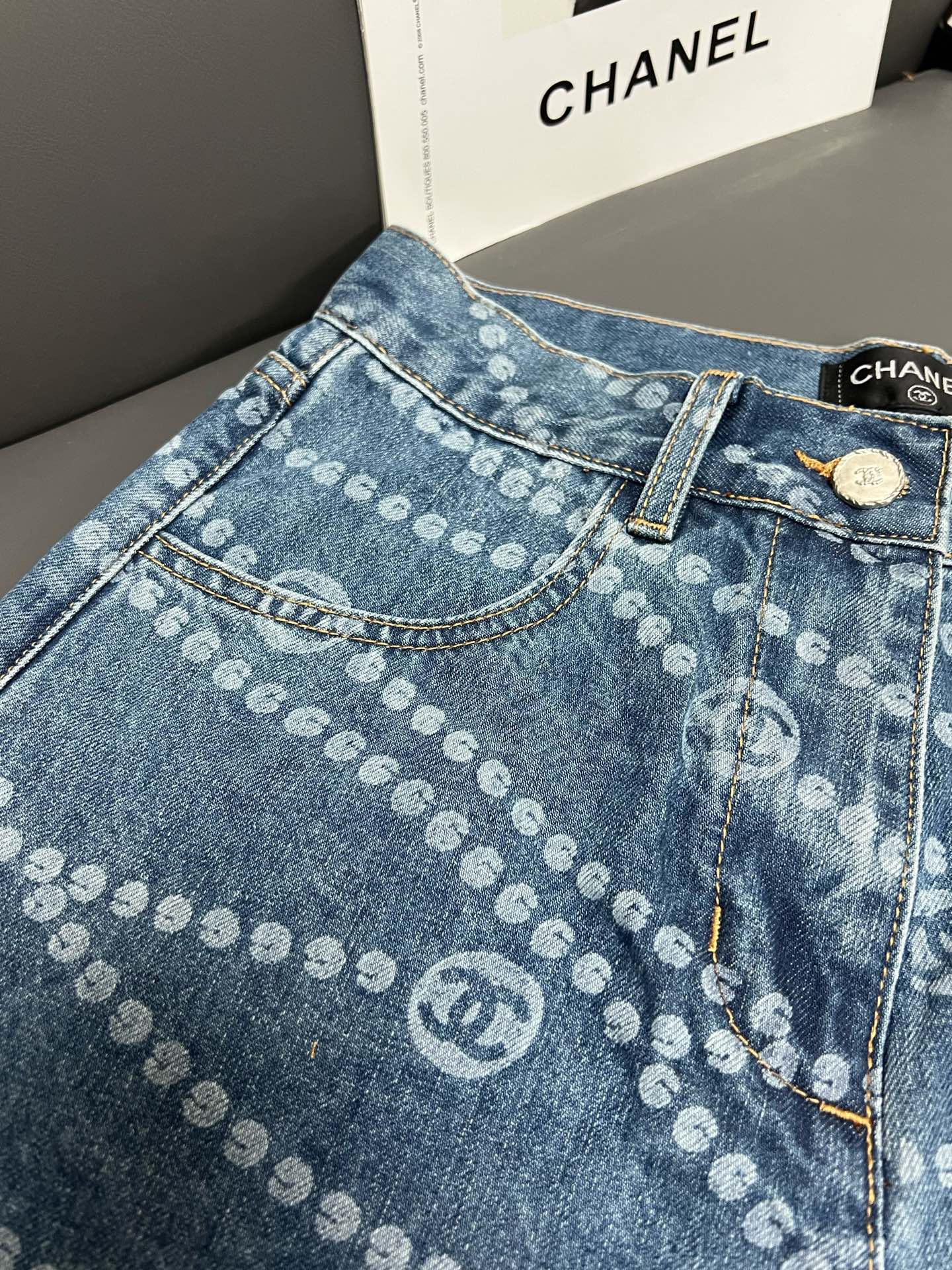 25ss new spring and summer denim shorts
