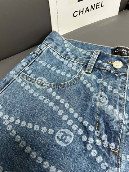25ss new spring and summer denim shorts