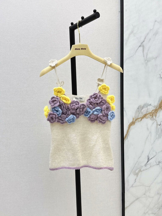 25 new handmade flower decoration small sling