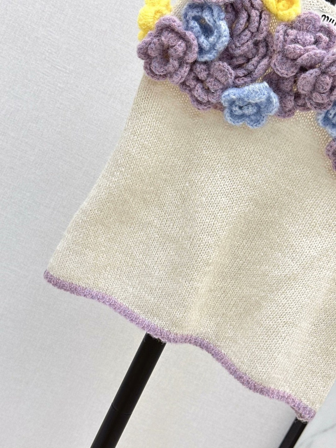 25 new handmade flower decoration small sling