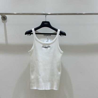 25 Embroidered Letters Vest All-match Vest