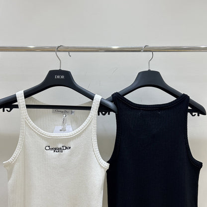 25 Embroidered Letters Vest All-match Vest