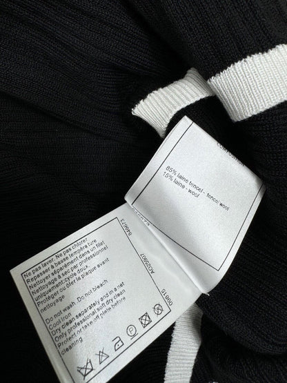 25 Spring and Summer New Color-contrast Striped Round Neck Short Sleeve