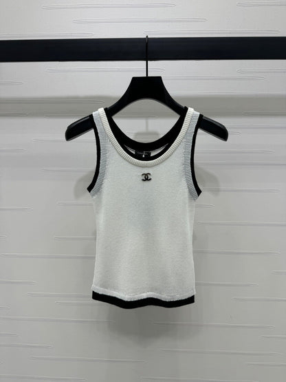 25 Spring and Summer Latest Series Sequined Knitted Vest