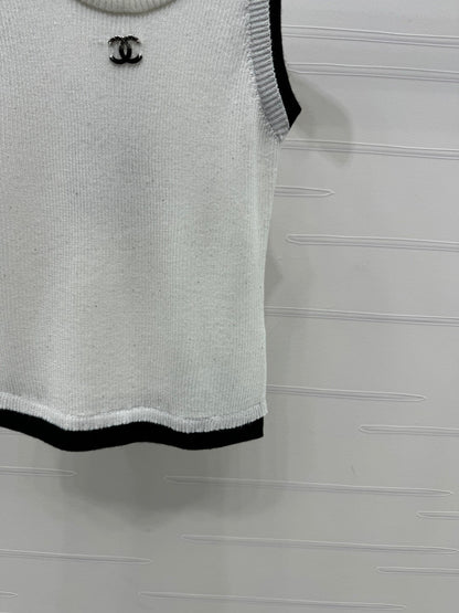 25 Spring and Summer Latest Series Sequined Knitted Vest