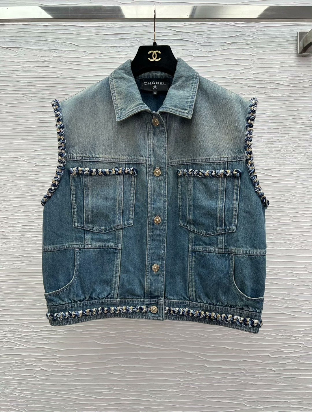 25 New Arrivals Woven Denim Vest