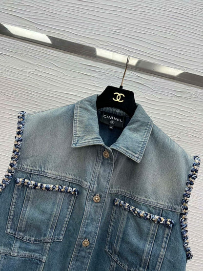 25 New Arrivals Woven Denim Vest