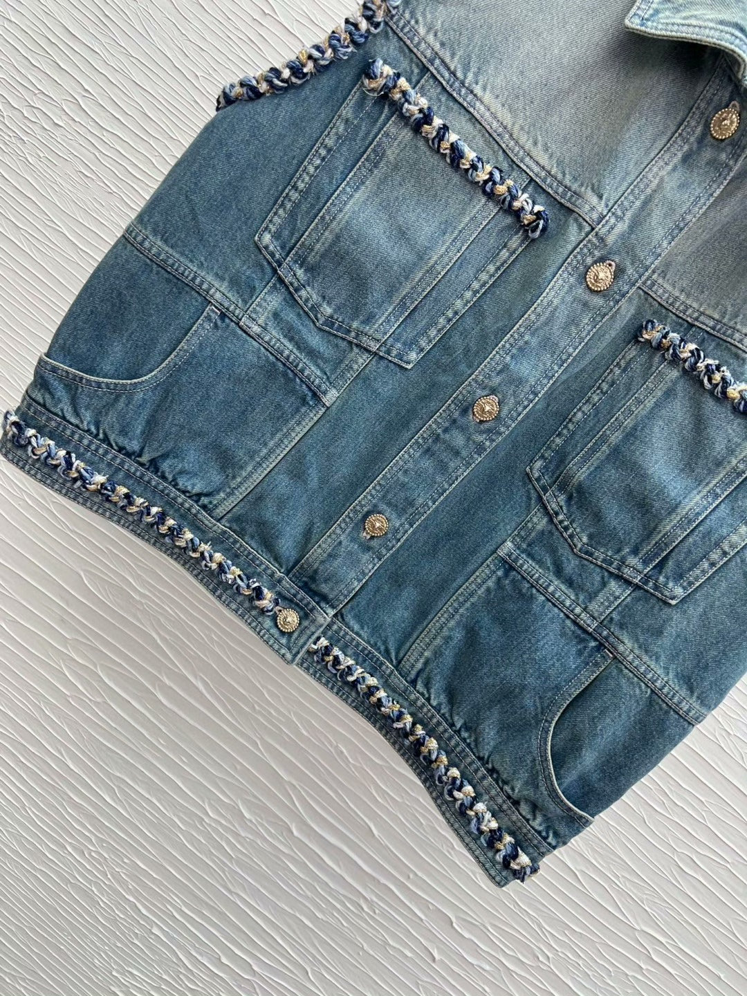 25 New Arrivals Woven Denim Vest