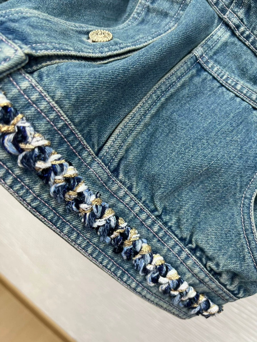 25 New Arrivals Woven Denim Vest