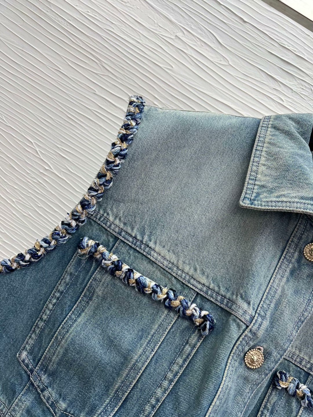 25 New Arrivals Woven Denim Vest