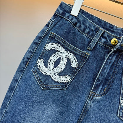 25fw High waisted wide leg straight leg pants