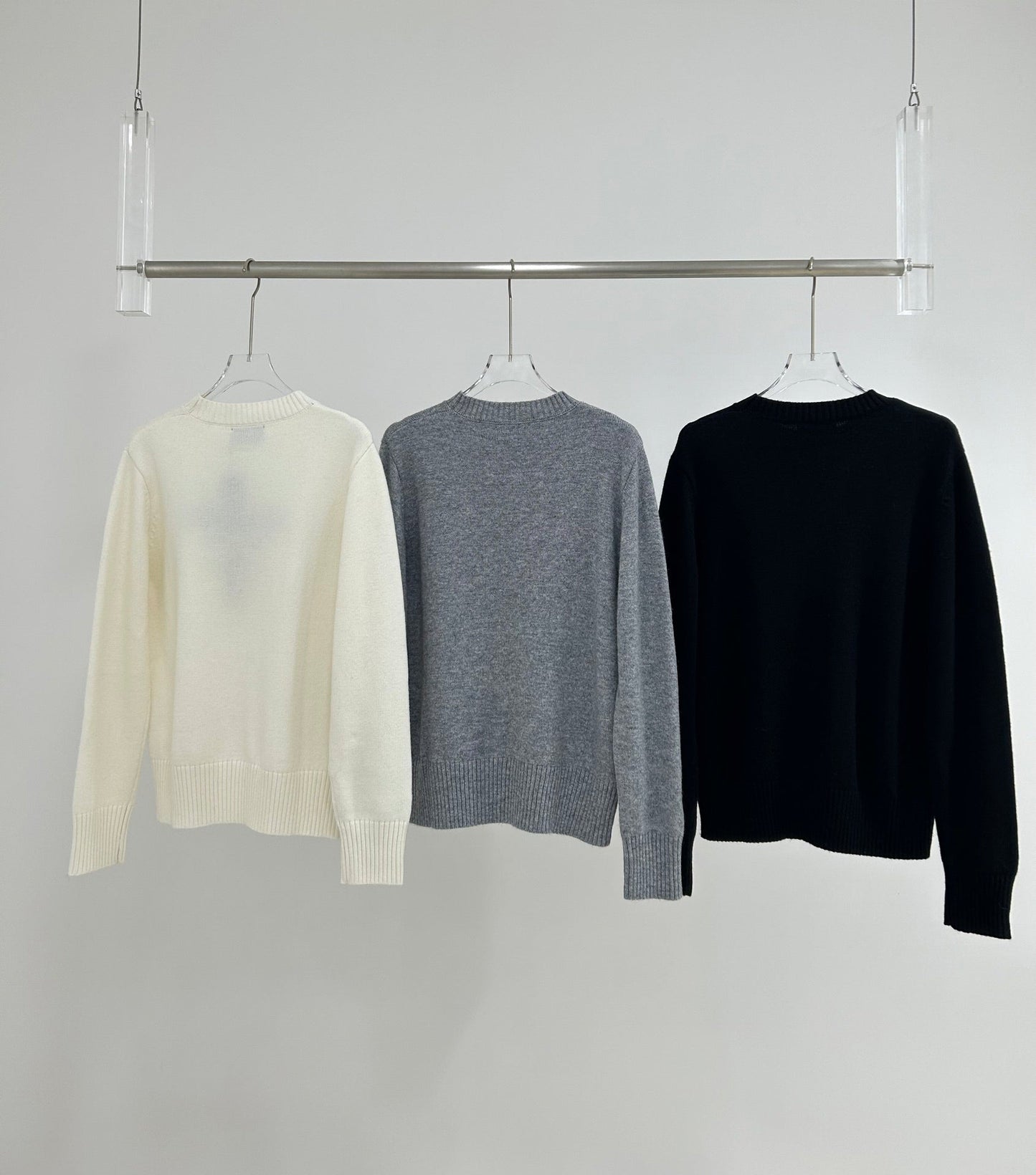 25fw Letter cashmere sweater
