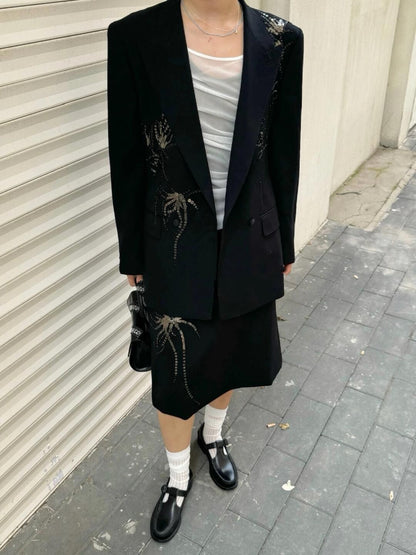 25fw Sequin fireworks  suit