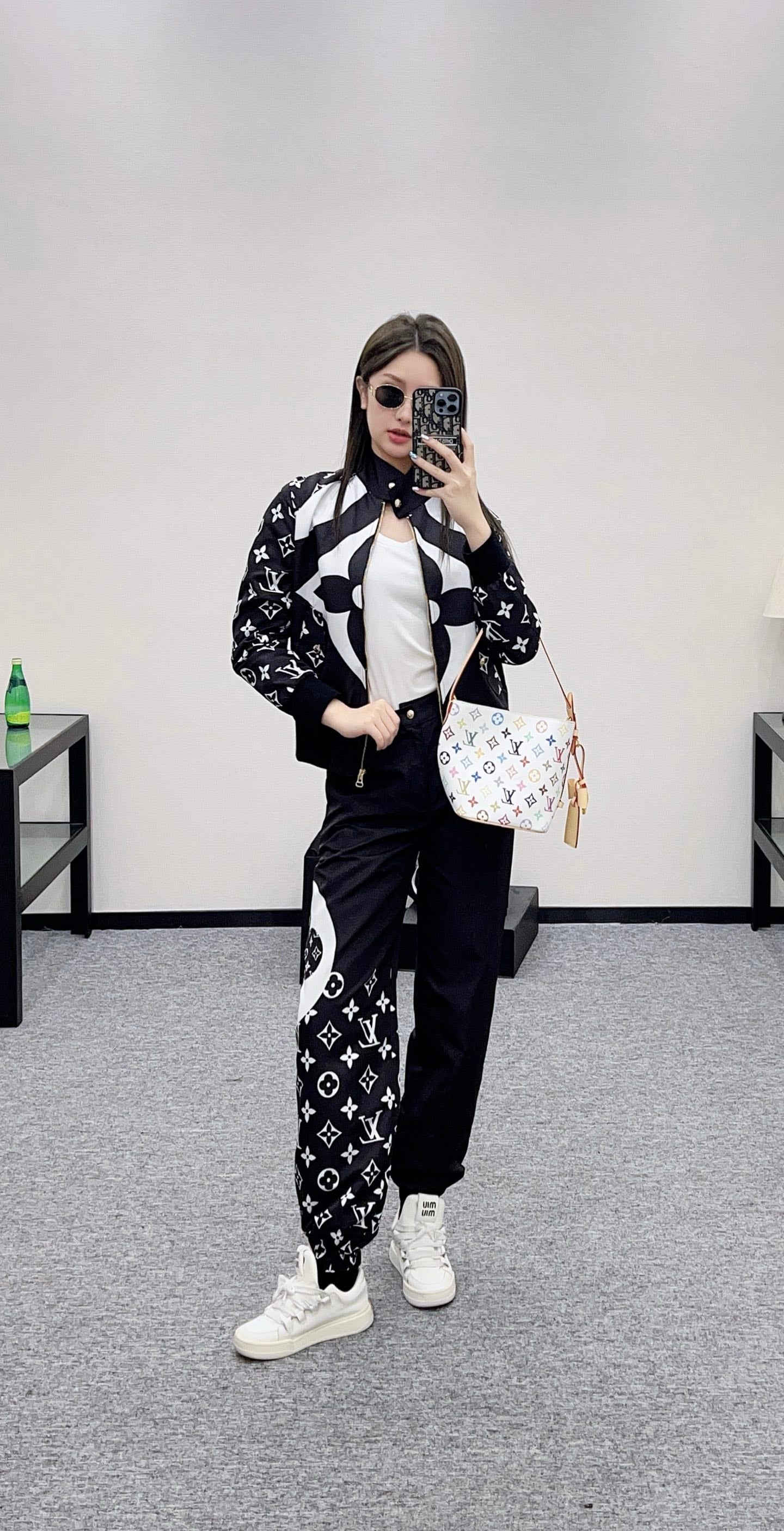 25fw Zipper jacket and pants set