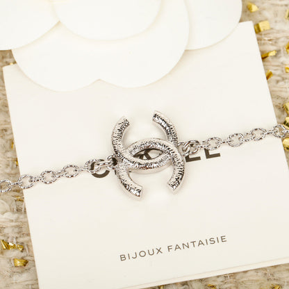 25ss double c half diamond bracelet