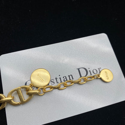 New retro letter logo bracelet