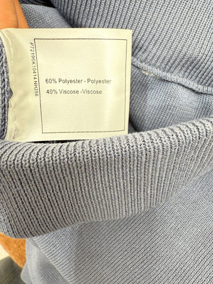 25fw Color blocked minimalist knitted suit