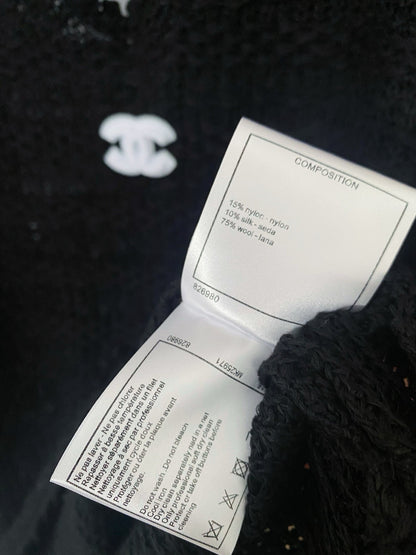 25fw Horizontal woven knitted long sleeves