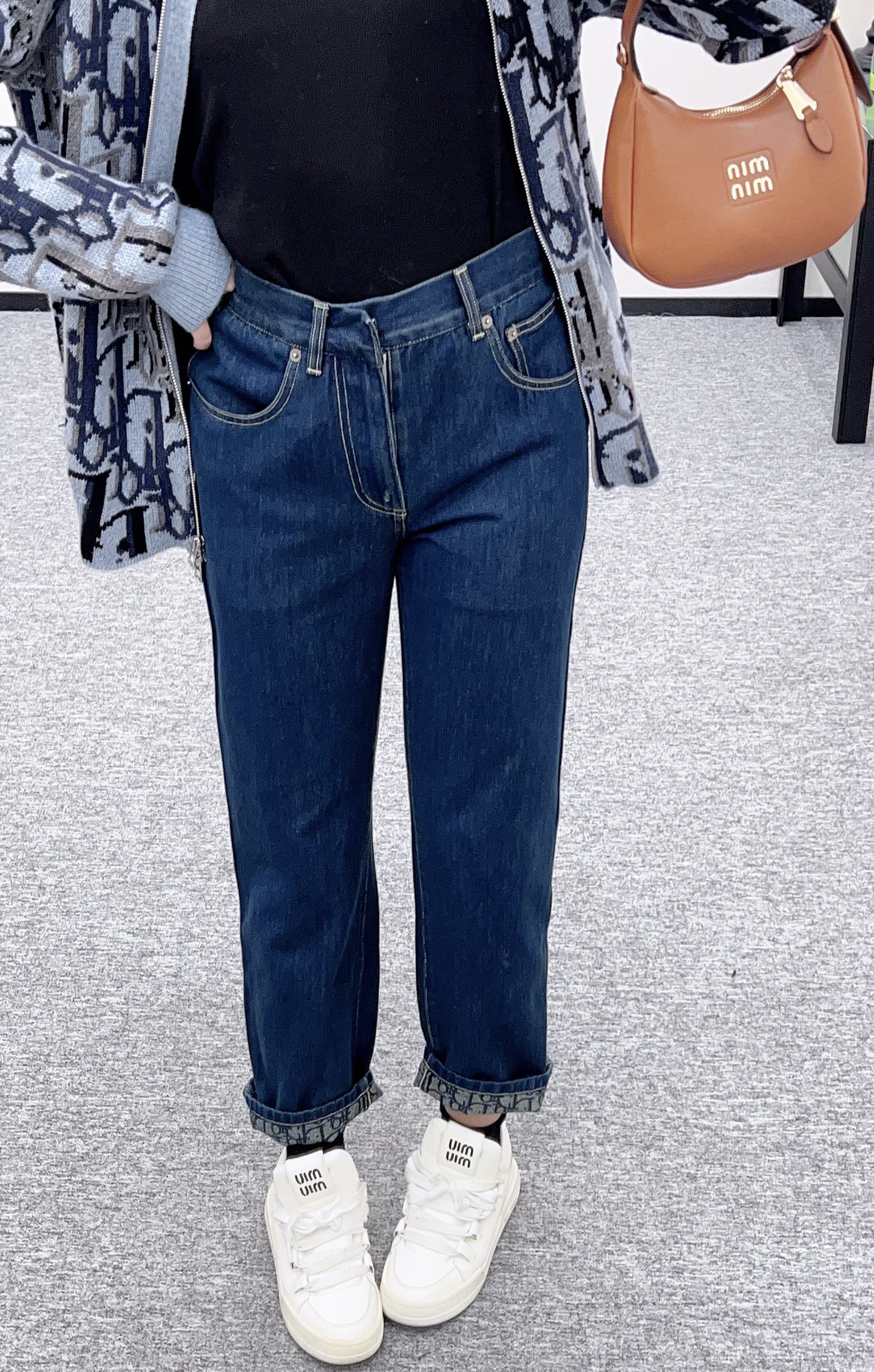 Cowboy straight leg pants