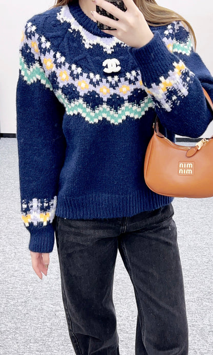 Heavy industry crochet sweater