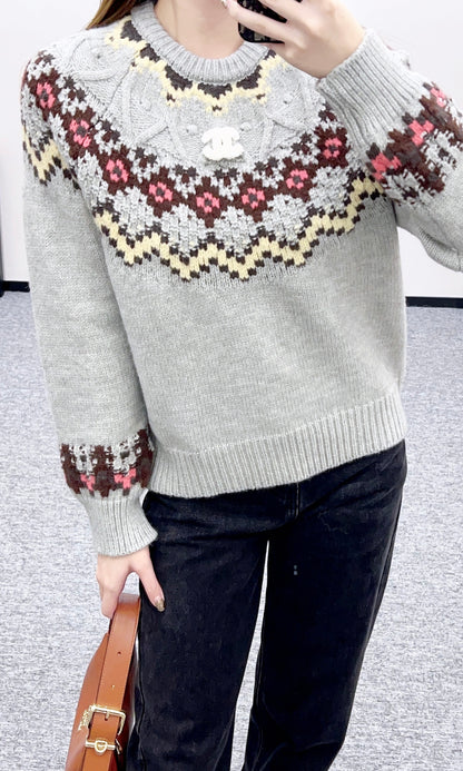 Heavy industry crochet sweater