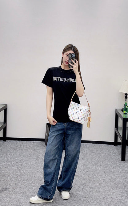 Ironing rivet short sleeves 𝑇𝑒𝑒