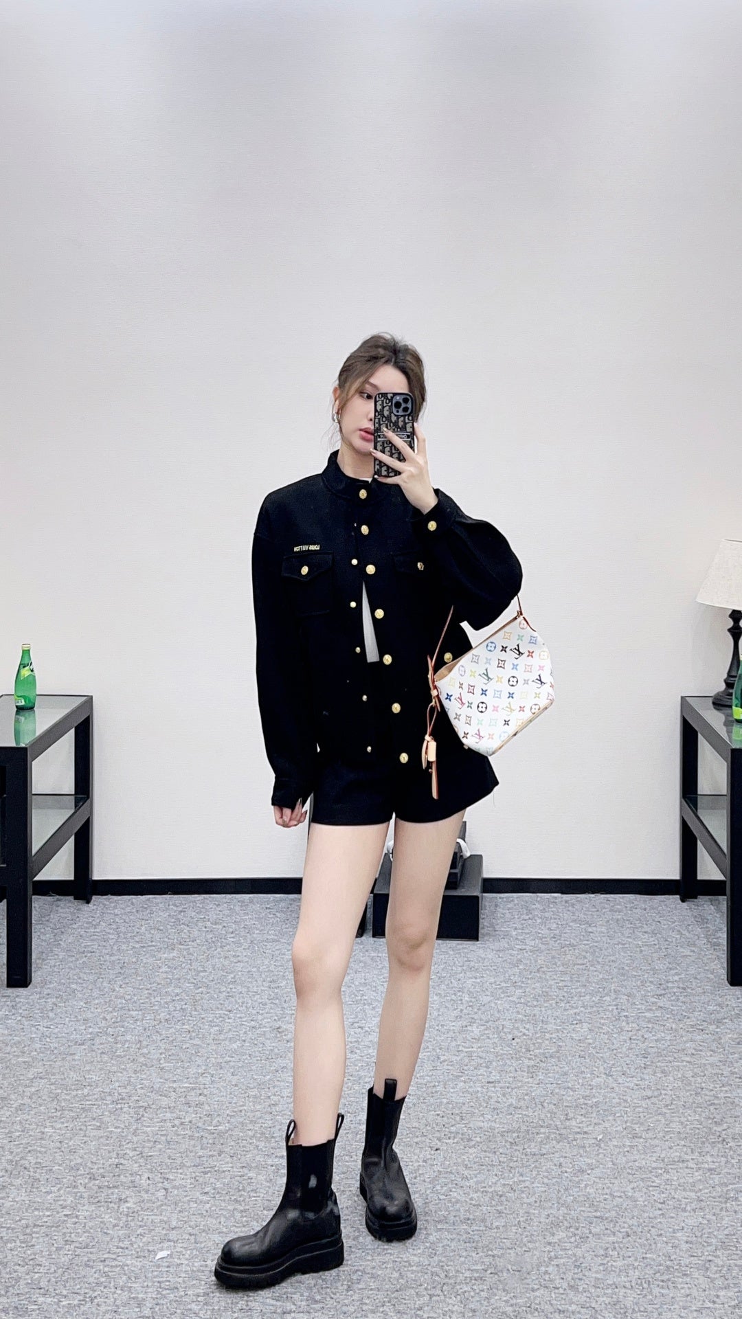 Pocket button jacket