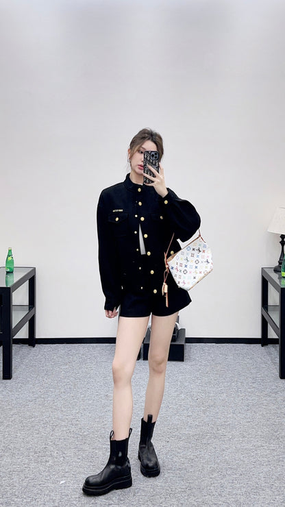 Pocket button jacket