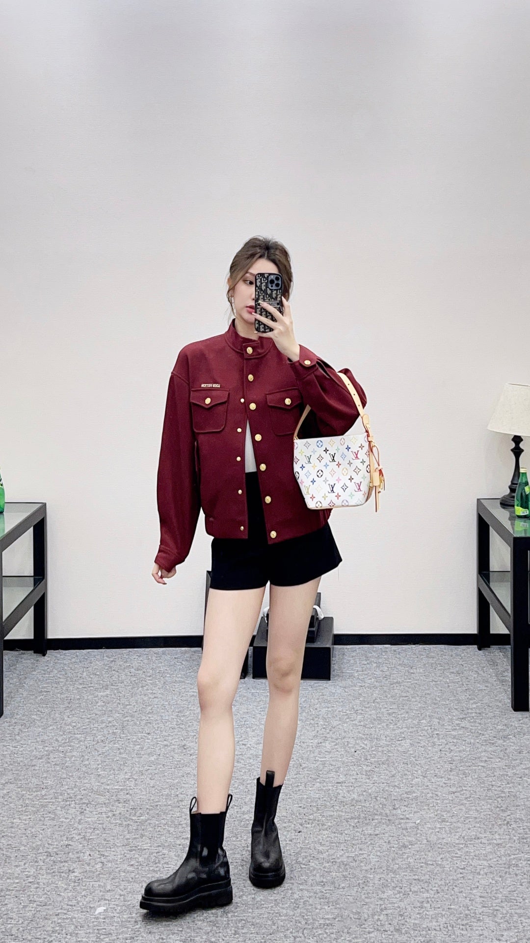 Pocket button jacket