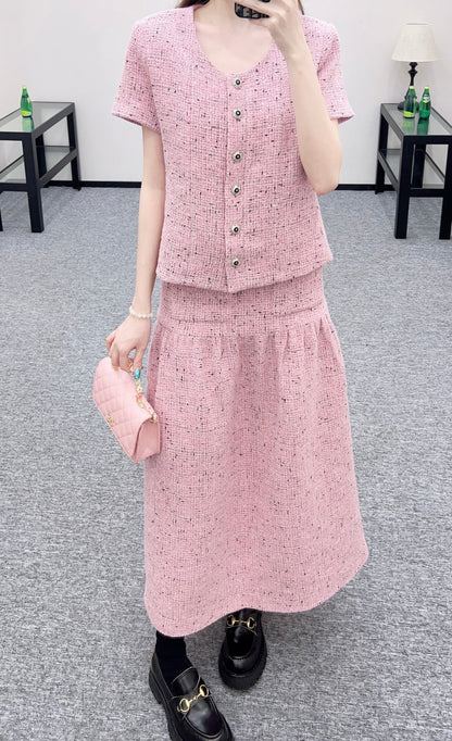 Western style floral bud skirt