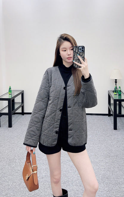 Tengge patterned cotton jacket