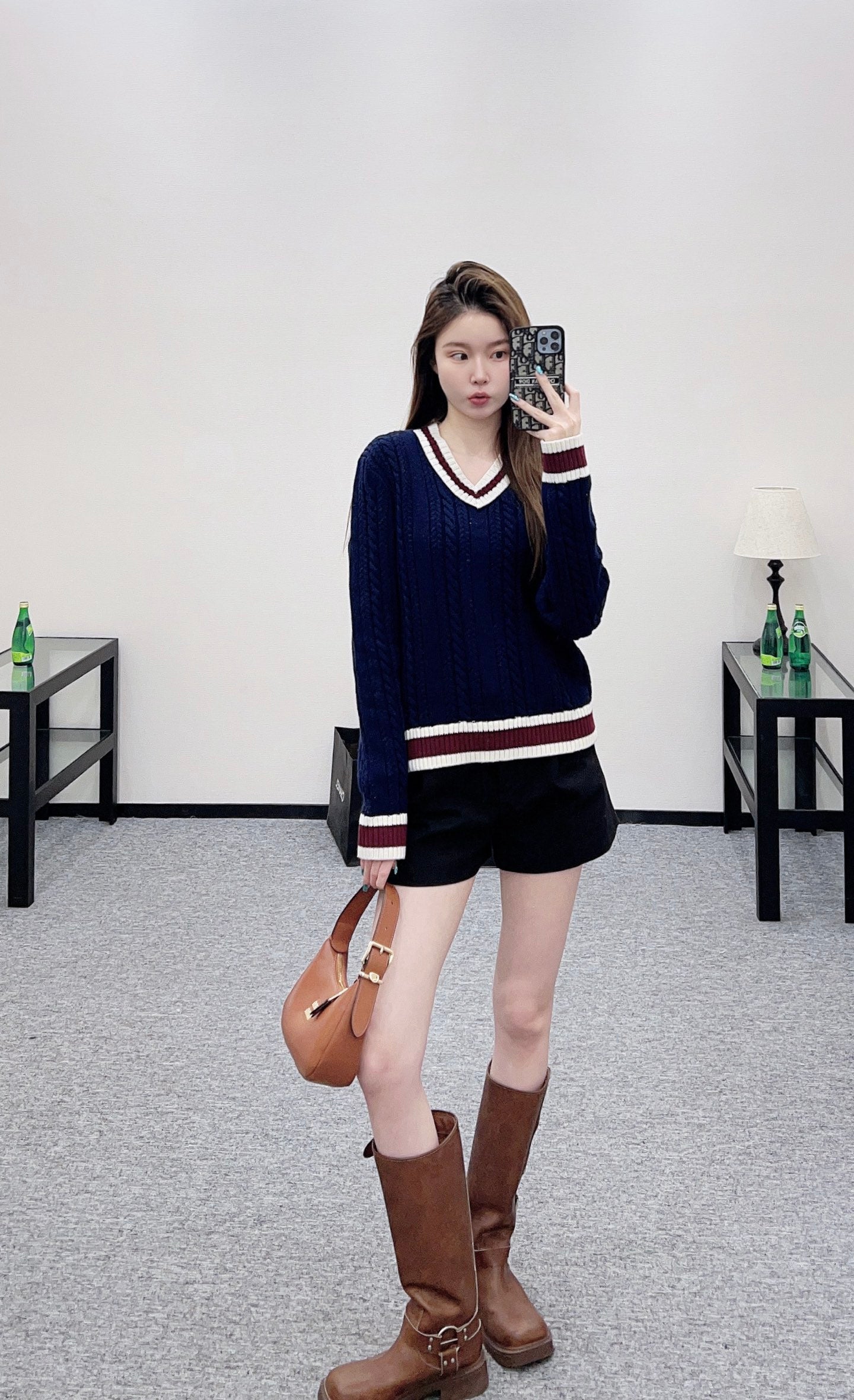 Fried Dough Twists Stripe Sweater