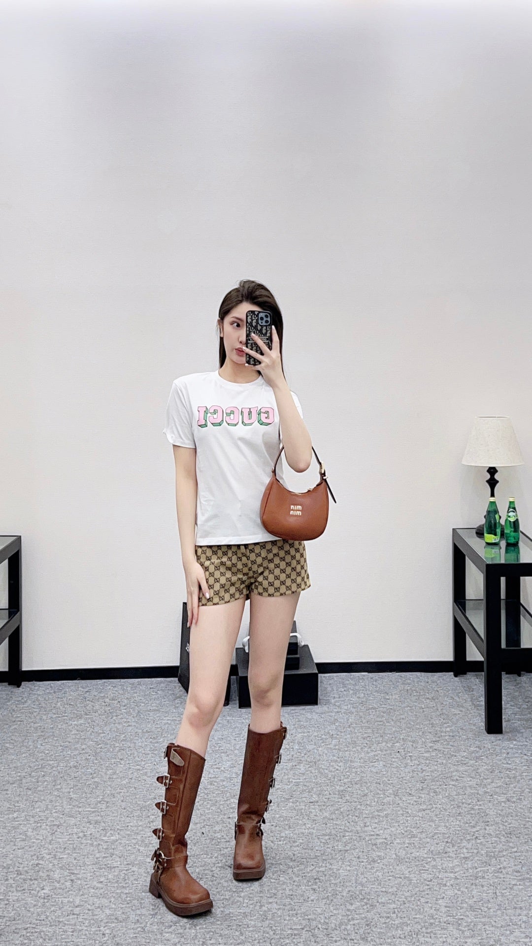 Printed Crew Neck T-Shirt