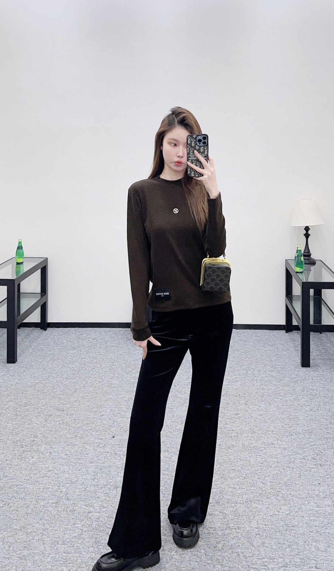 Logo Brooch Base Layer Top