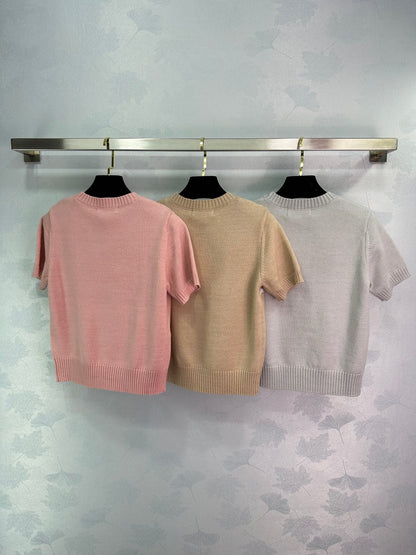 25 Early Spring Round Neck Short Sleeve