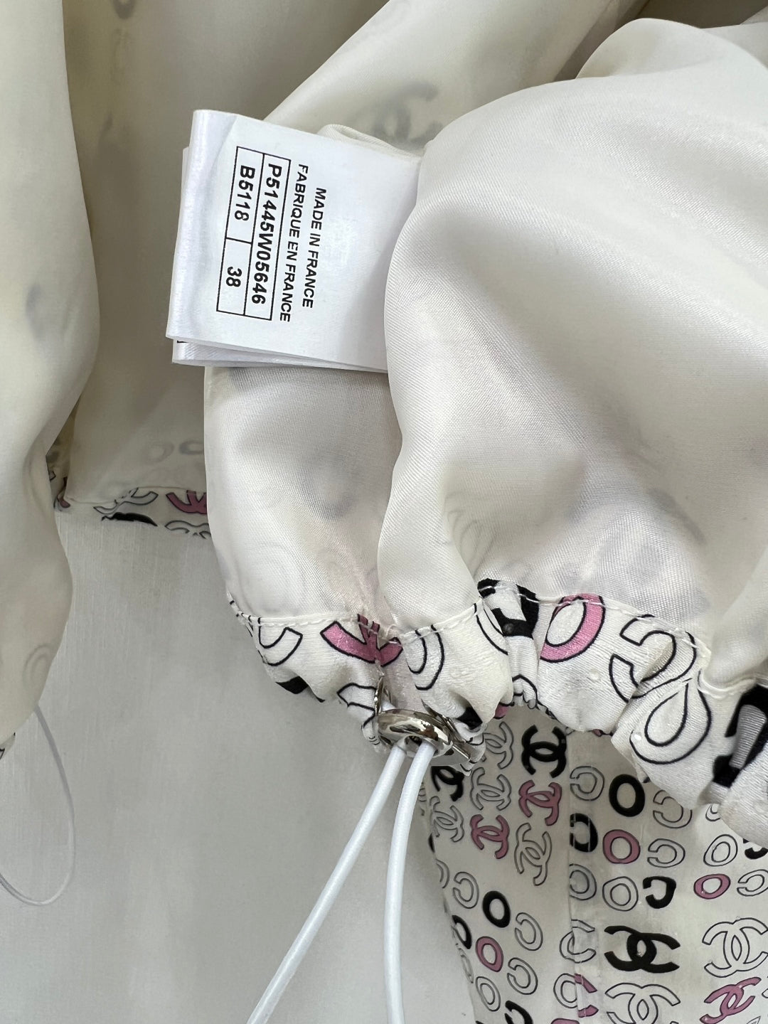 25ss Double letter printed hooded sleeveless jacket