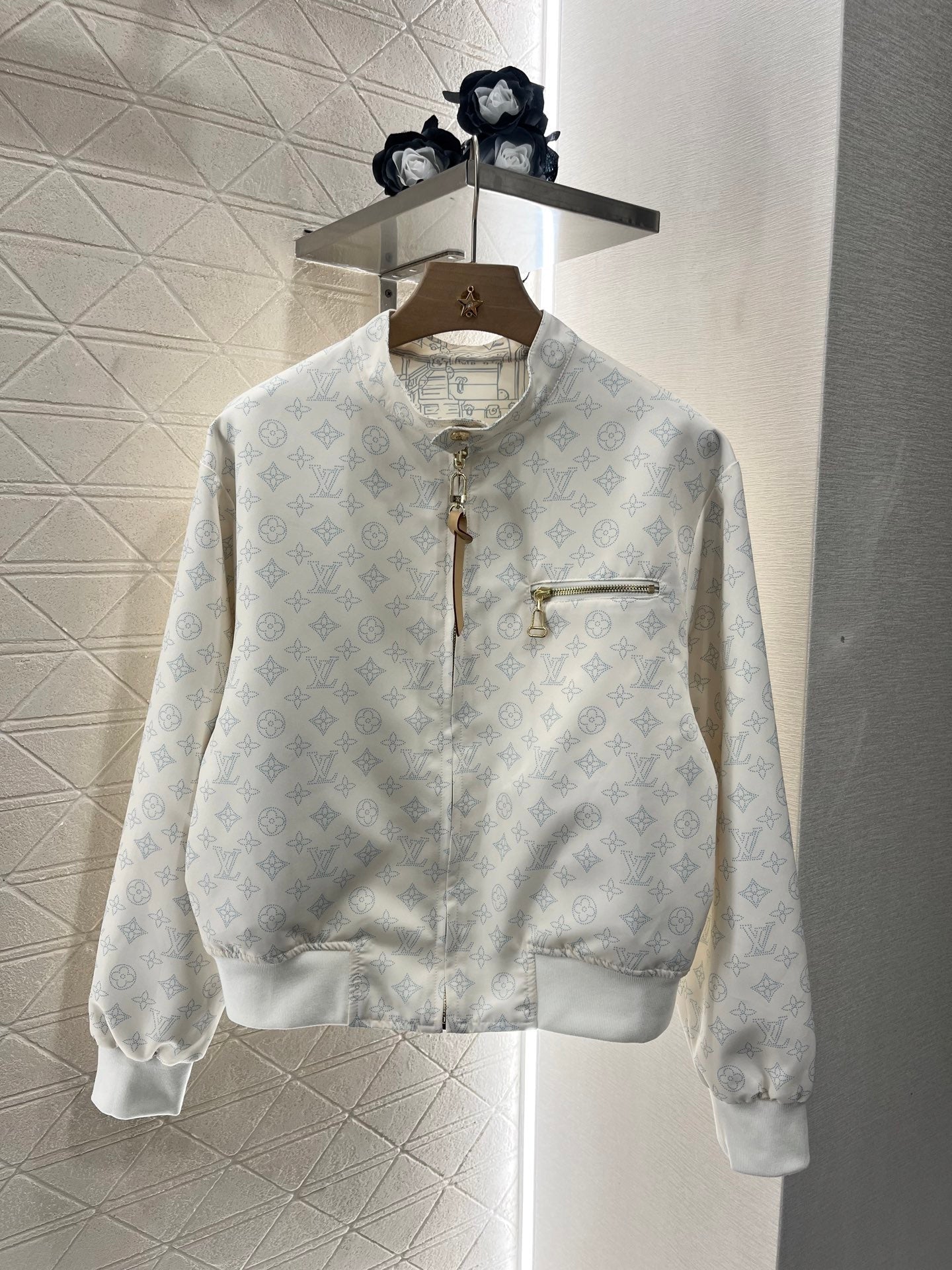 25ss Wear printed flying jacket on both sides